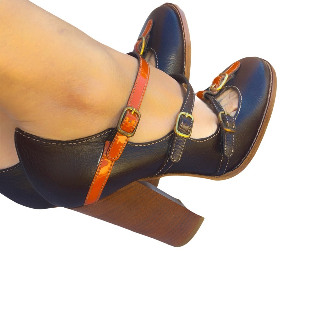 Dolce & Gabbana Wooden Heel